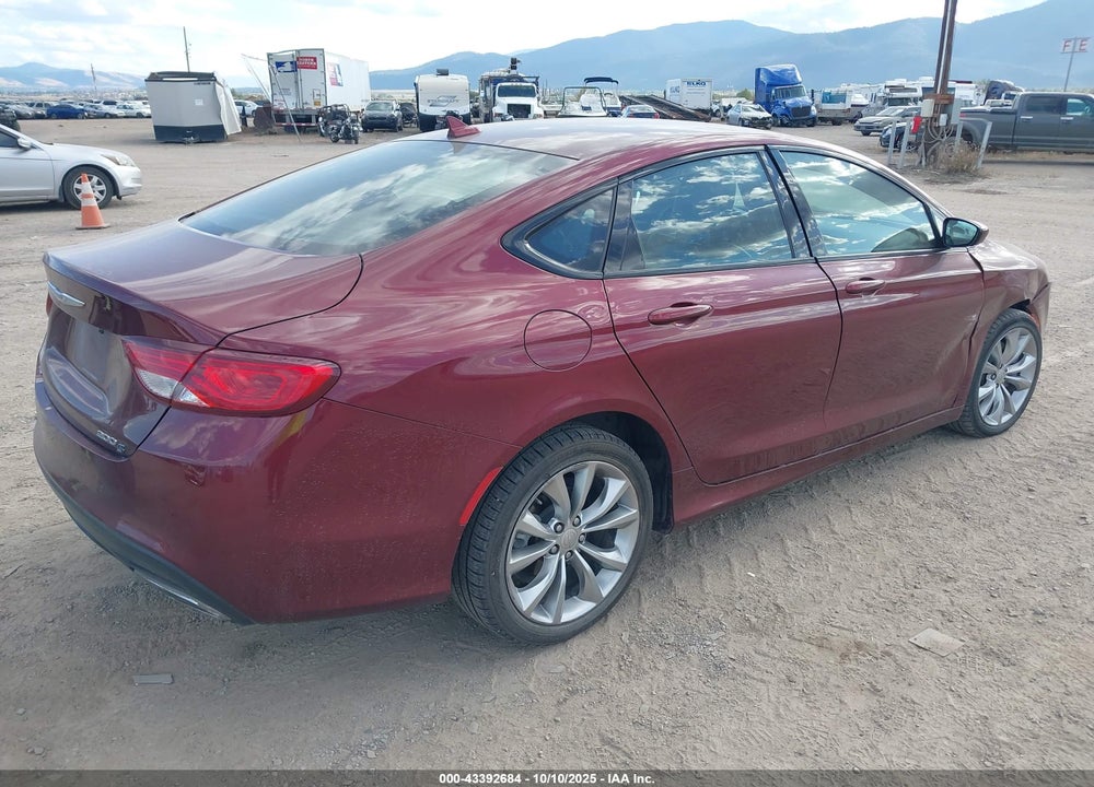 2016 CHRYSLER 200 S VIN: 1C3CCCDG2GN118341