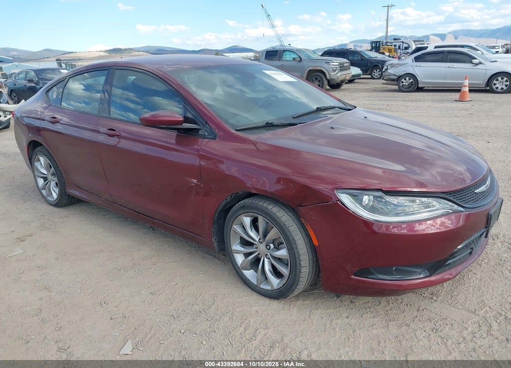 2016 CHRYSLER 200 S VIN: 1C3CCCDG2GN118341