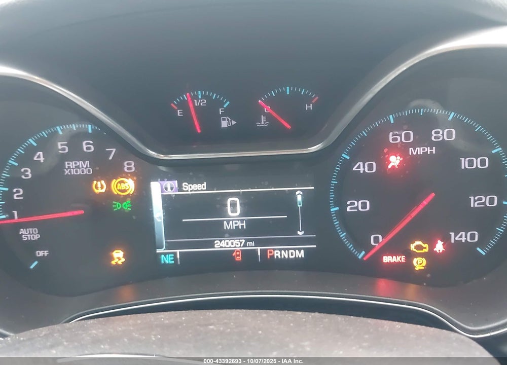 2016 CHEVROLET IMPALA 1LT VIN: 2G1105SA7G9174907