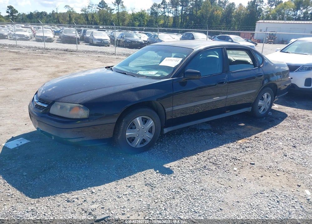 2004 CHEVROLET IMPALA VIN: 2G1WF52E649238597