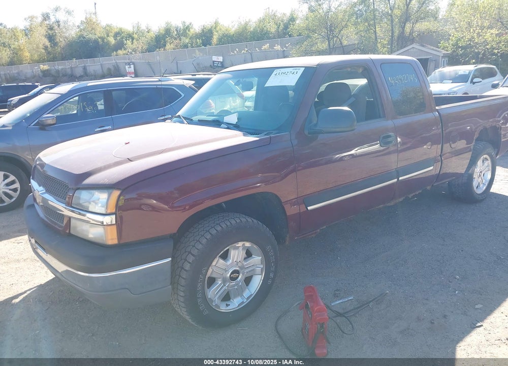 2003 CHEVROLET SILVERADO 1500 LS VIN: 1GCEK19V43E308106