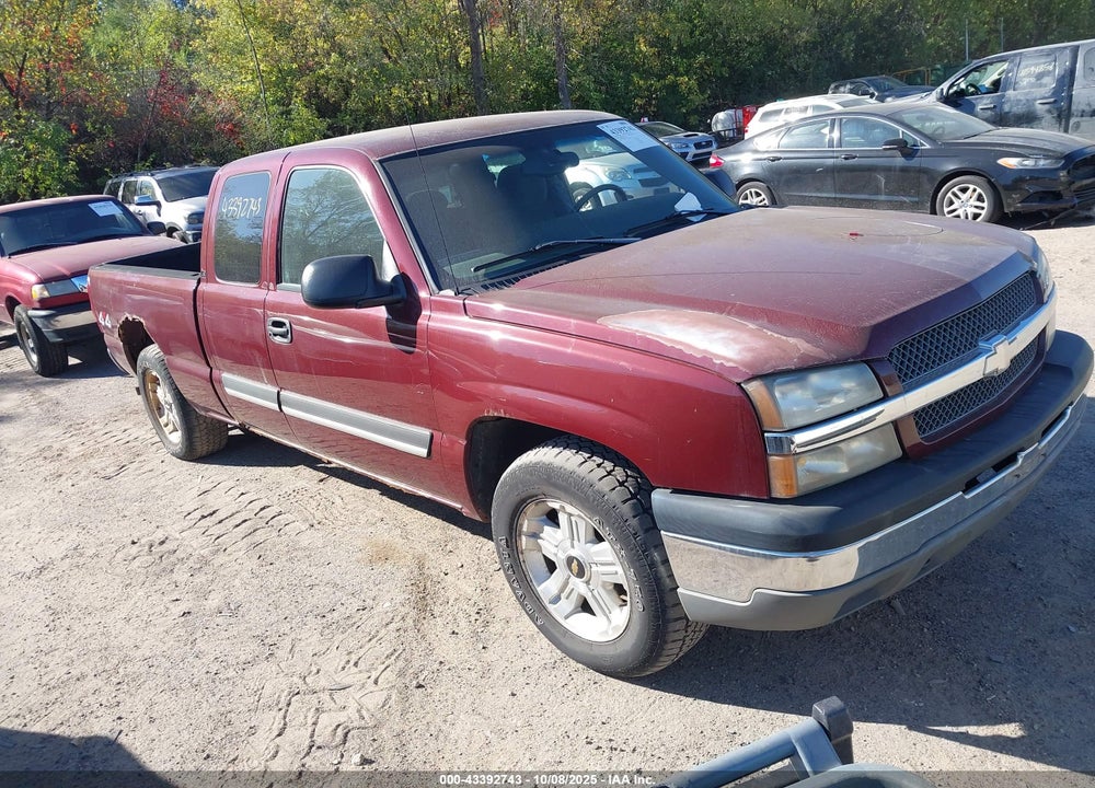 2003 CHEVROLET SILVERADO 1500 LS VIN: 1GCEK19V43E308106