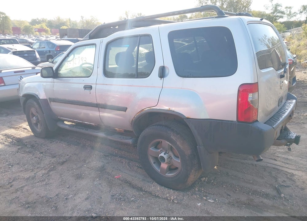 2003 NISSAN XTERRA SE VIN: 5N1ED28YX3C625648