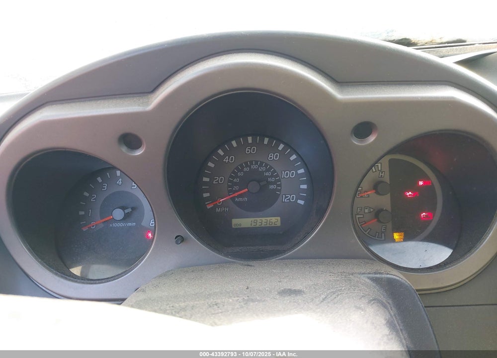 2003 NISSAN XTERRA SE VIN: 5N1ED28YX3C625648