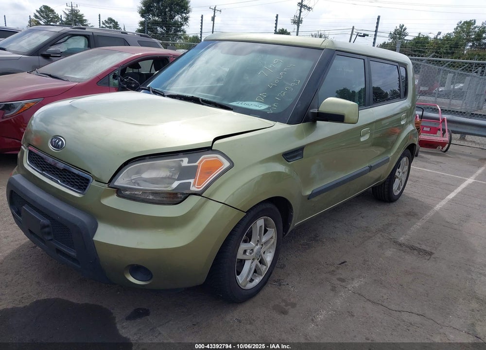 2010 KIA SOUL VIN: KNDJT2A23A7172393