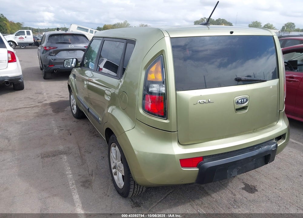 2010 KIA SOUL VIN: KNDJT2A23A7172393