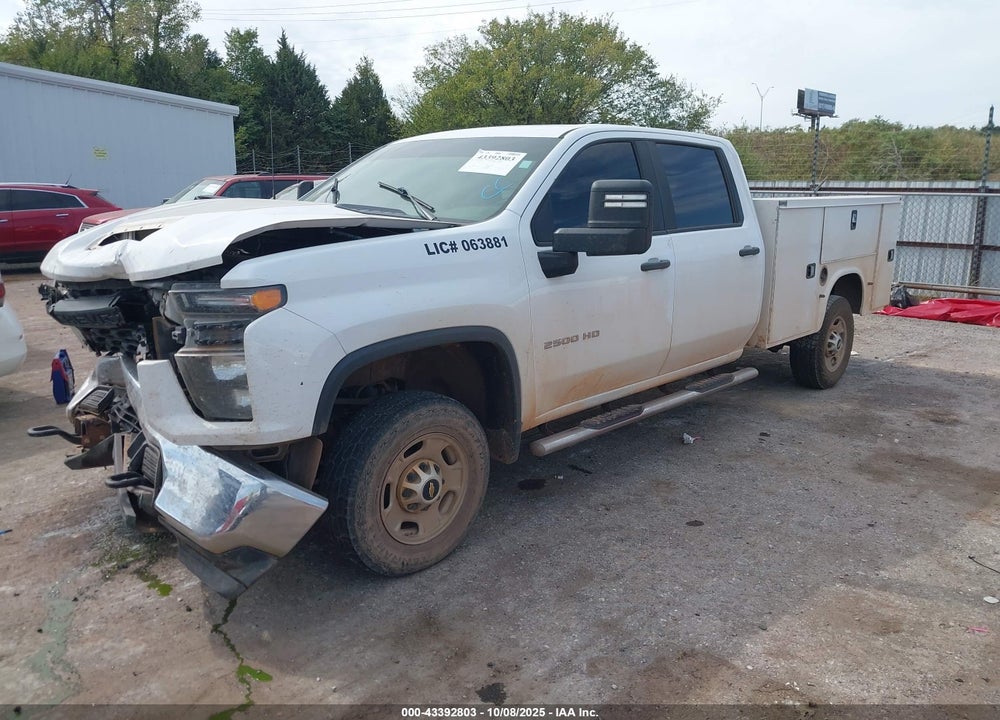 2020 CHEVROLET SILVERADO 2500HD 4WD LONG BED WT VIN: 1GC1YLE7XLF306225
