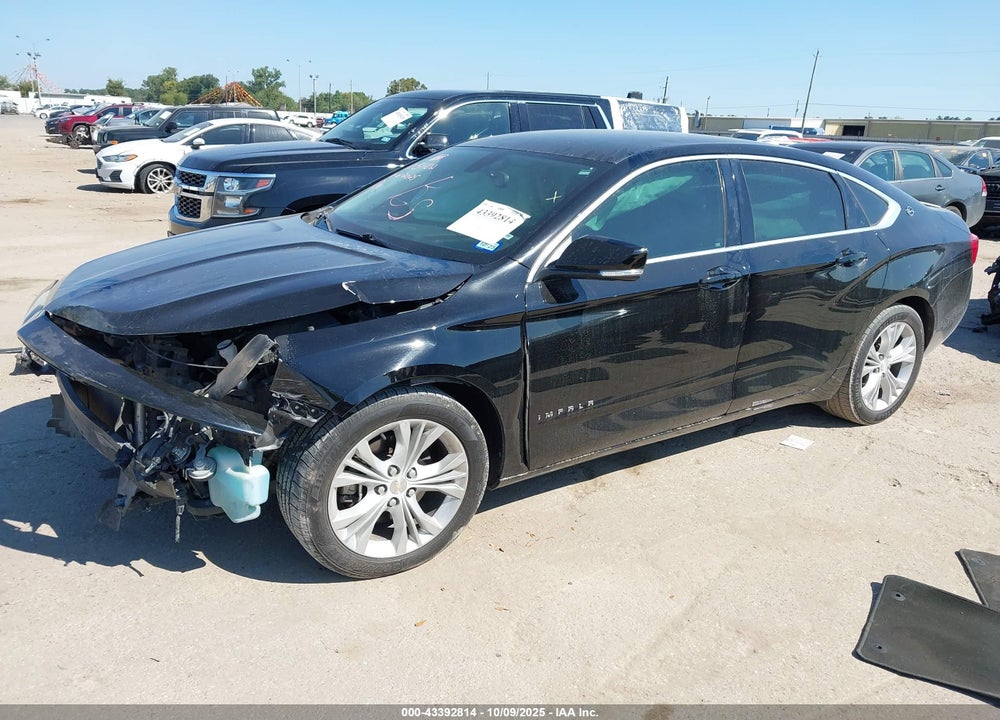 2015 CHEVROLET IMPALA 2LT VIN: 2G1125S33F9269135