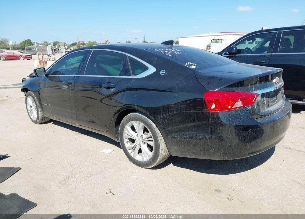 2015 CHEVROLET IMPALA 2LT VIN: 2G1125S33F9269135