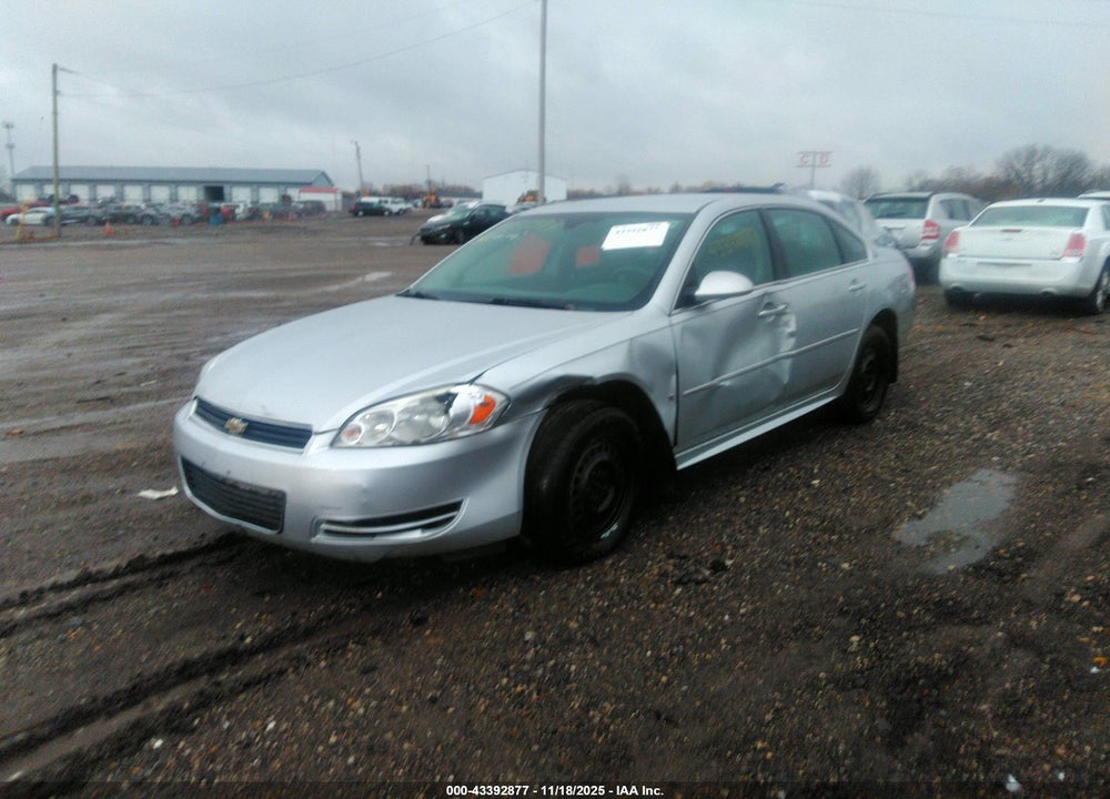 2009 CHEVROLET IMPALA LS VIN: 2G1WB57N691158291