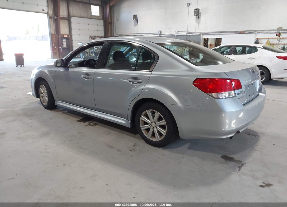2012 SUBARU LEGACY VIN: 4S3BMBB65C3037946