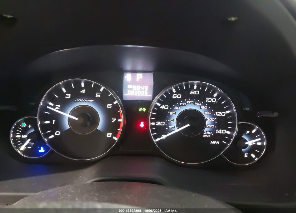 2012 SUBARU LEGACY VIN: 4S3BMBB65C3037946