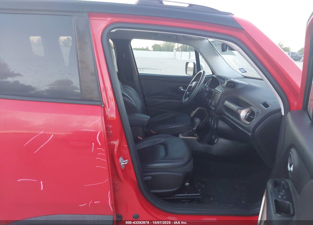 2017 JEEP RENEGADE LIMITED FWD VIN: ZACCJADBXHPE40132