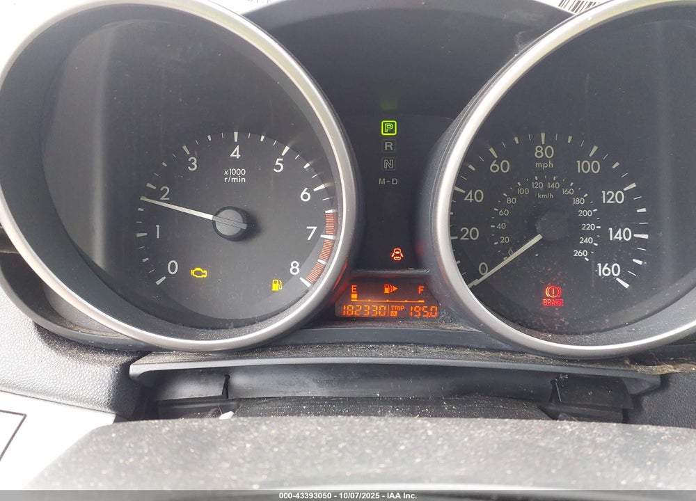 2010 MAZDA 3 VIN: JM1BL1SG7A1245924