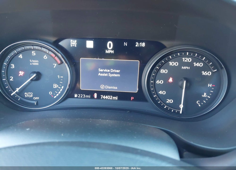 2019 CADILLAC XT4 SPORT VIN: 1GYFZFR40KF223853