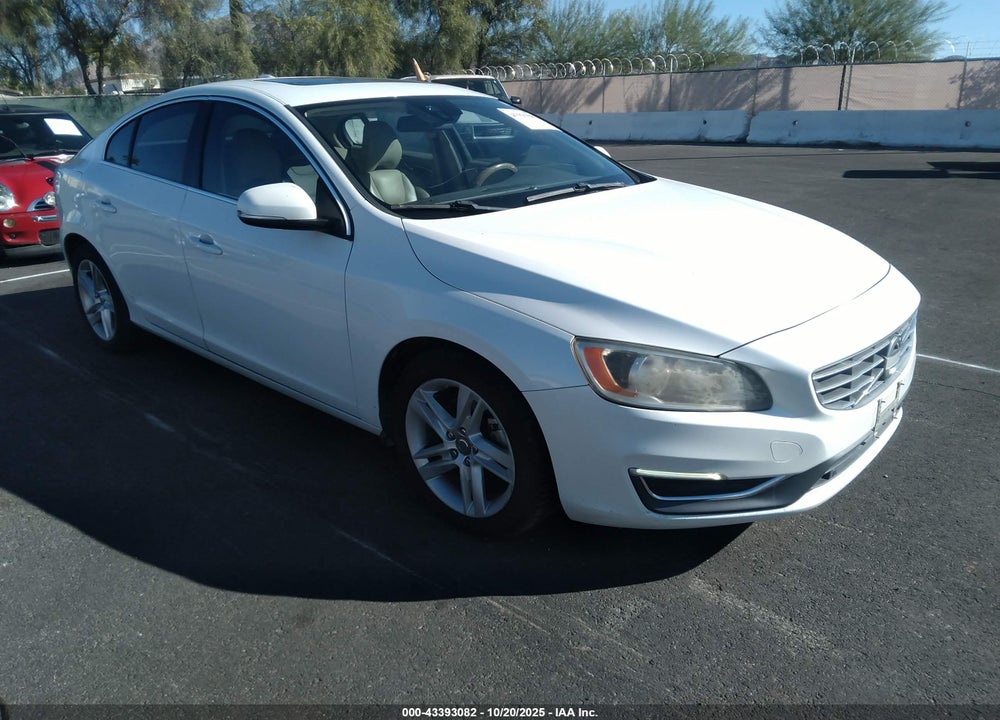 2015 VOLVO S60 T5 PLATINUM VIN: YV126MFD8F1309916