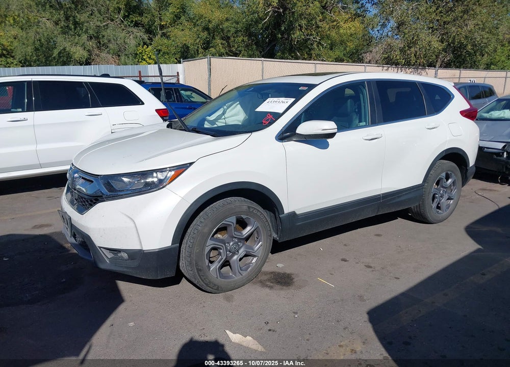 2019 HONDA CR-V VIN: 7FARW2H87KE038104