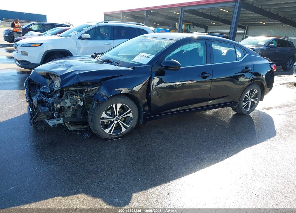 2022 NISSAN SENTRA SV XTRONIC CVT VIN: 3N1AB8CV2NY292349
