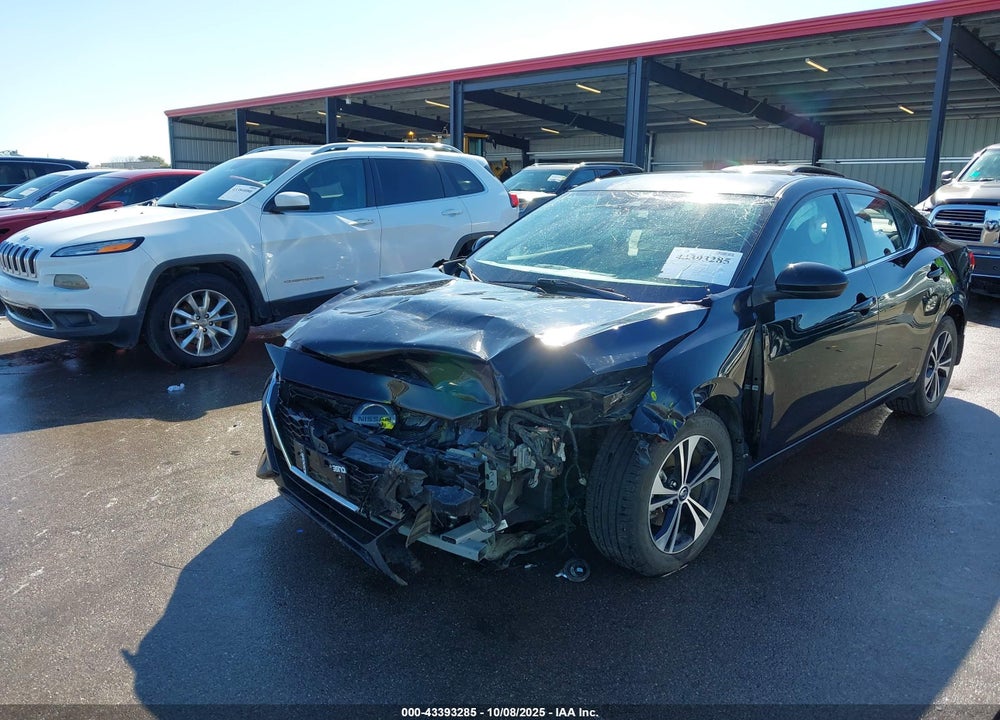 2022 NISSAN SENTRA SV XTRONIC CVT VIN: 3N1AB8CV2NY292349