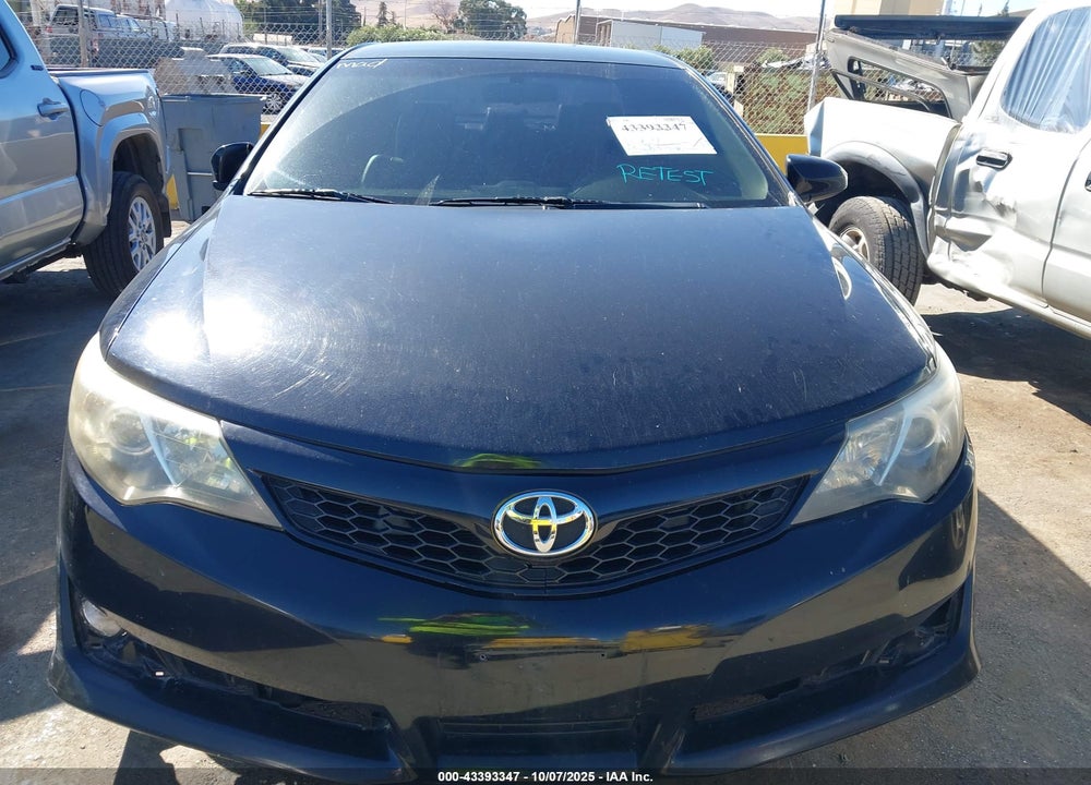 2012 TOYOTA CAMRY VIN: 4T1BF1FK2CU038943