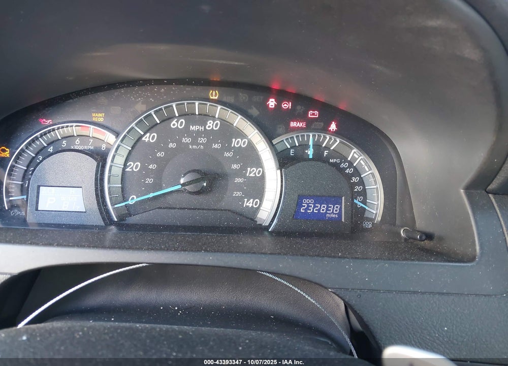 2012 TOYOTA CAMRY VIN: 4T1BF1FK2CU038943