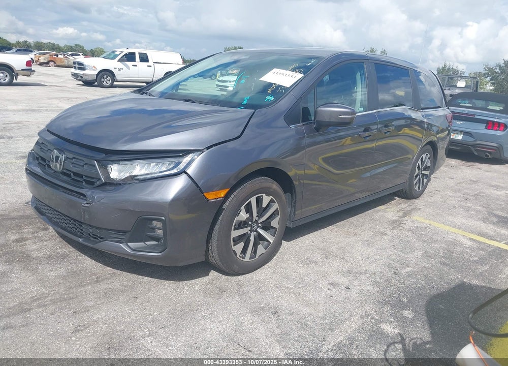 2025 HONDA ODYSSEY EX-L VIN: 5FNRL6H62SB072462