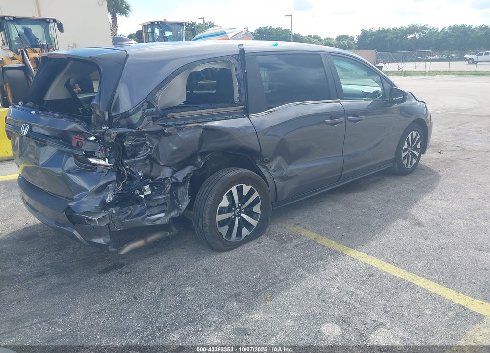 2025 HONDA ODYSSEY EX-L VIN: 5FNRL6H62SB072462