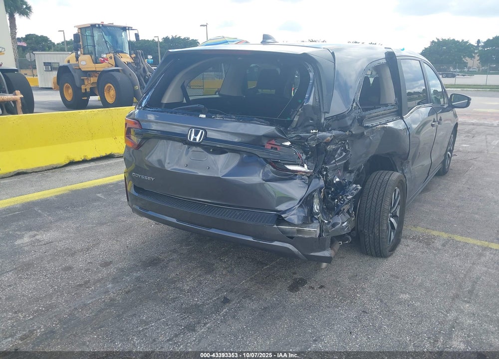 2025 HONDA ODYSSEY EX-L VIN: 5FNRL6H62SB072462