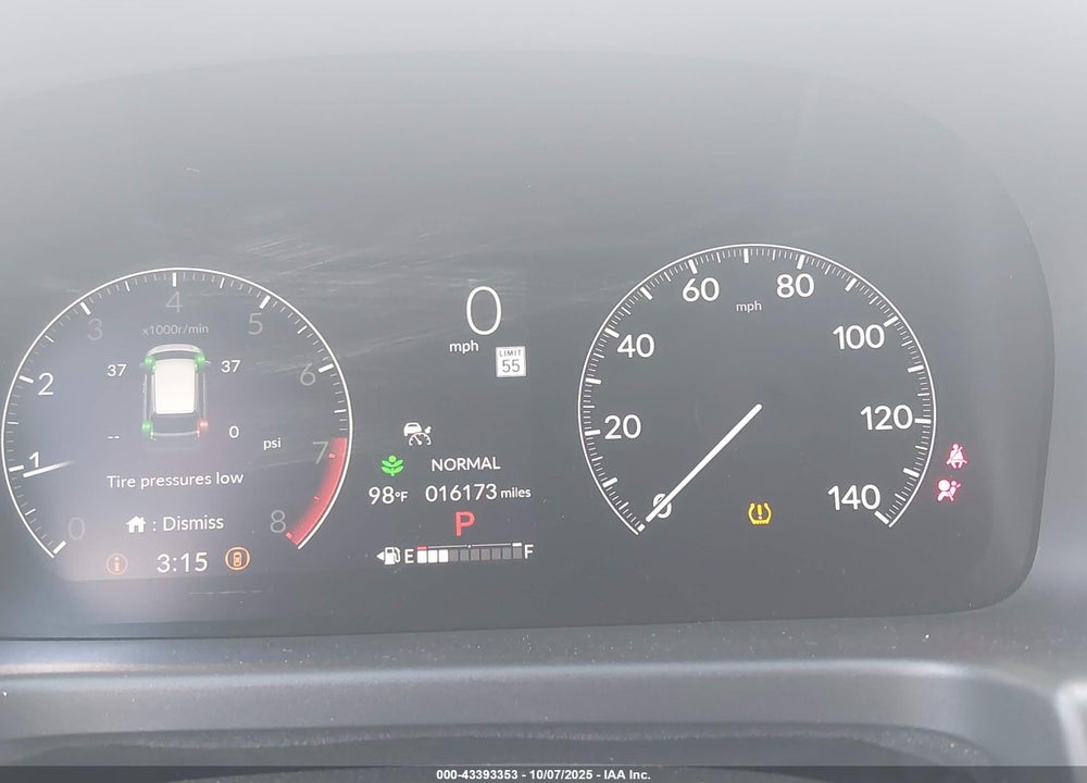 2025 HONDA ODYSSEY EX-L VIN: 5FNRL6H62SB072462