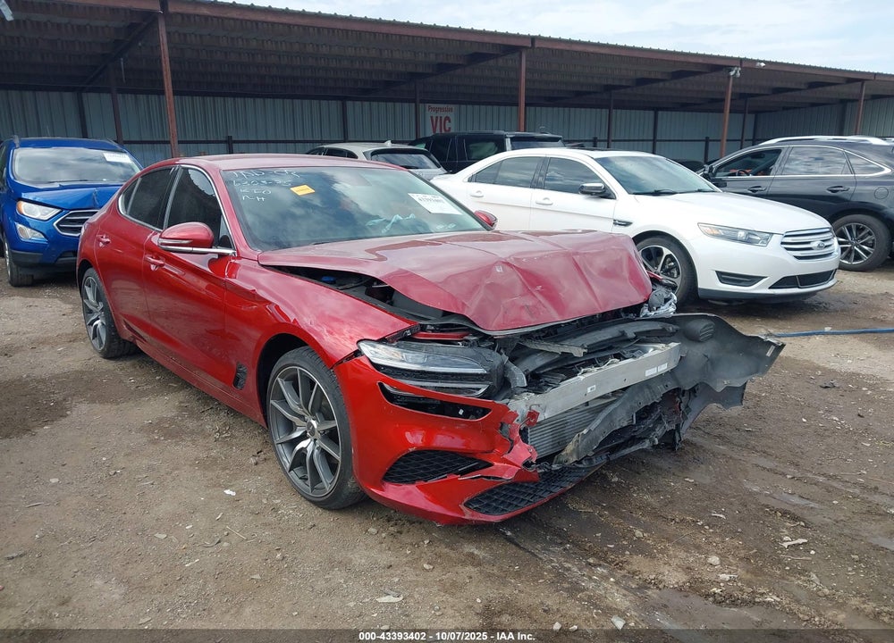 2023 GENESIS G70 2.0T RWD VIN: KMTG34TA7PU121257