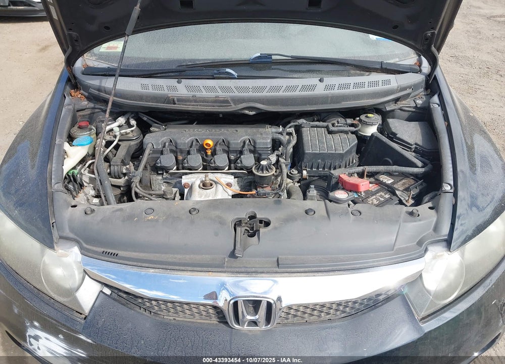 2009 HONDA CIVIC VIN: 2HGFA165X9H363321