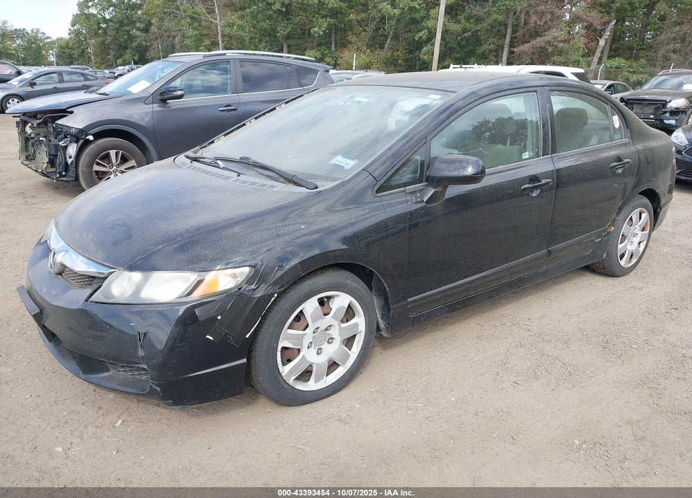 2009 HONDA CIVIC VIN: 2HGFA165X9H363321