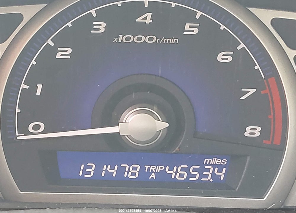 2009 HONDA CIVIC VIN: 2HGFA165X9H363321