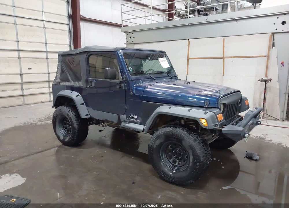 2005 JEEP WRANGLER SPORT VIN: 1J4FA49S15P328880