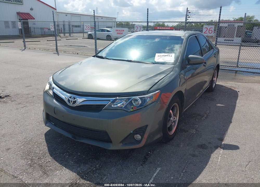 2012 TOYOTA CAMRY LE VIN: 4T1BF1FK9CU583280