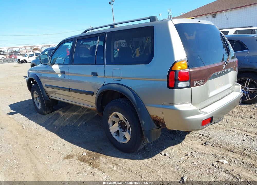 2002 MITSUBISHI MONTERO SPORT ES/LS VIN: JA4MT21H72J065038