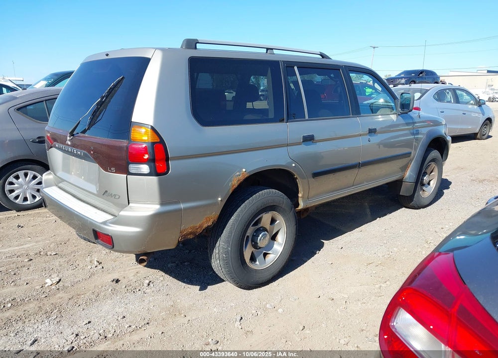 2002 MITSUBISHI MONTERO SPORT ES/LS VIN: JA4MT21H72J065038