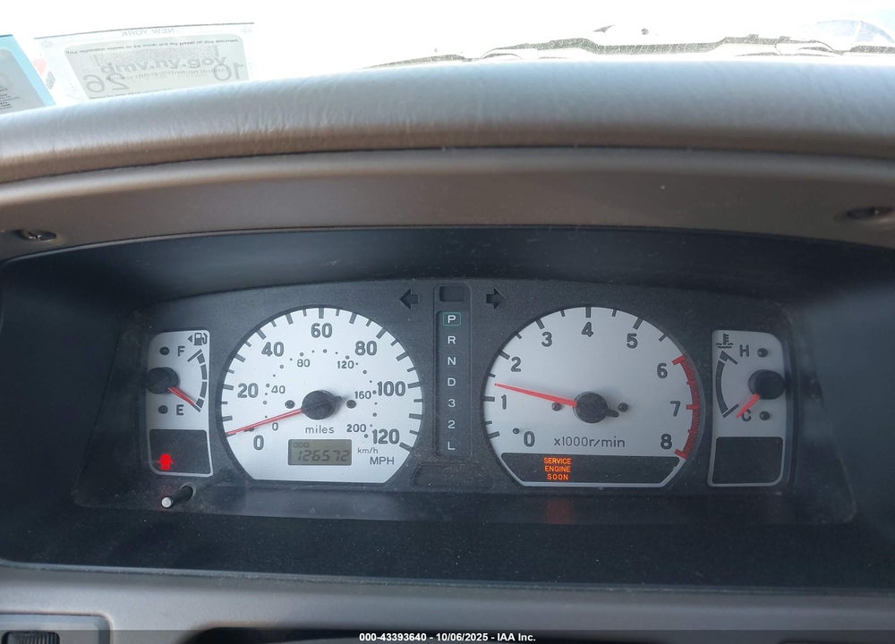 2002 MITSUBISHI MONTERO SPORT ES/LS VIN: JA4MT21H72J065038