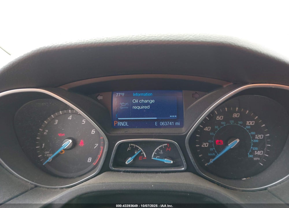 2014 FORD FOCUS VIN: 1FADP3K24EL457340