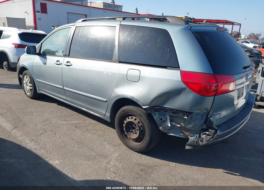 2008 TOYOTA SIENNA LE VIN: 5TDZK23C08S184836