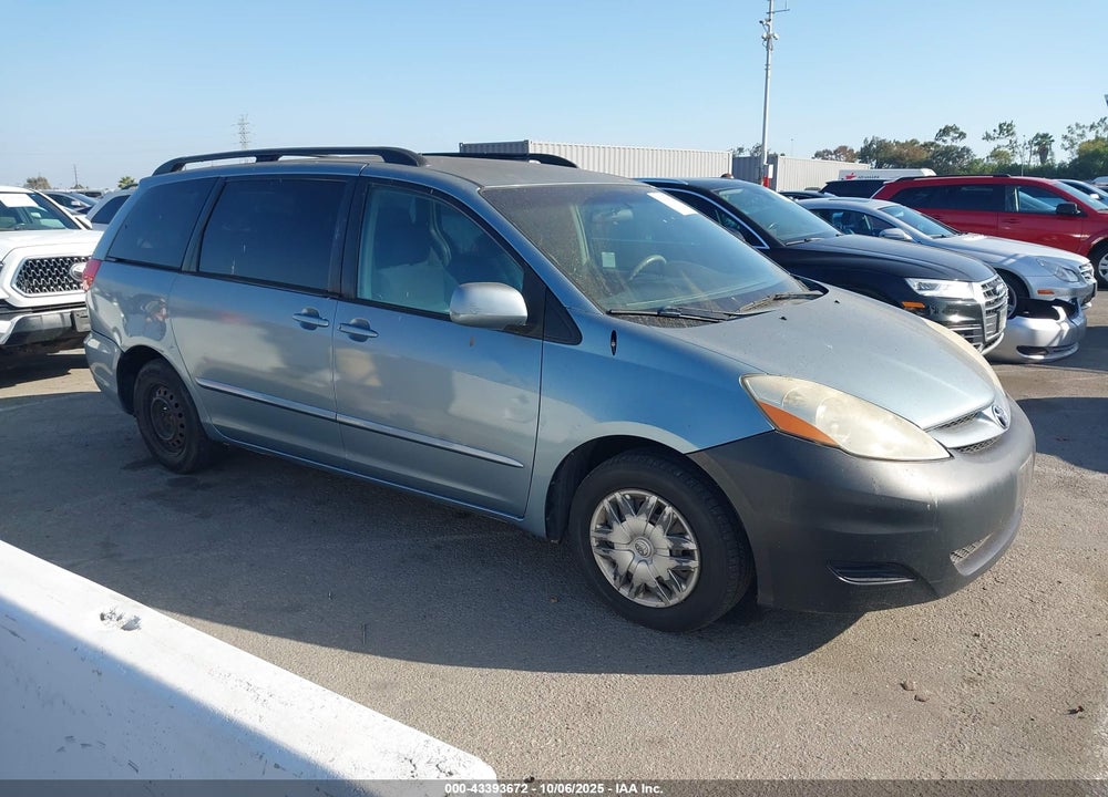 2008 TOYOTA SIENNA LE VIN: 5TDZK23C08S184836