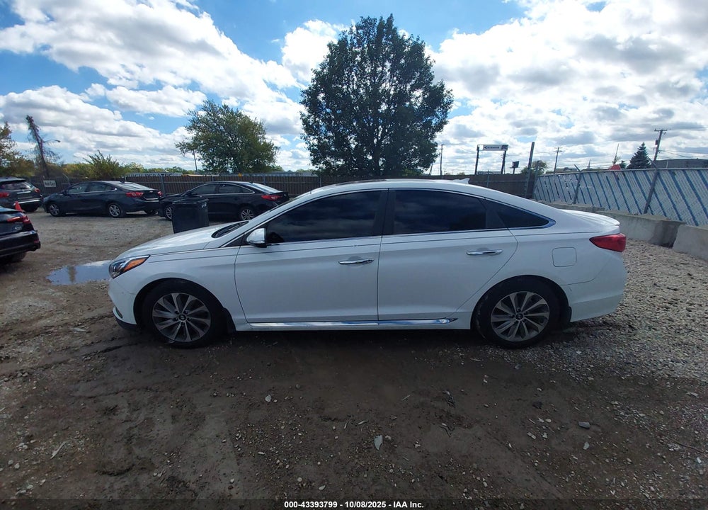 2017 HYUNDAI SONATA SPORT VIN: 5NPE34AF5HH554043