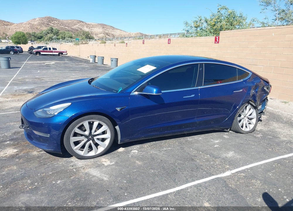 2019 TESLA MODEL 3 LONG RANGE/PERFORMANCE VIN: 5YJ3E1EB7KF365598