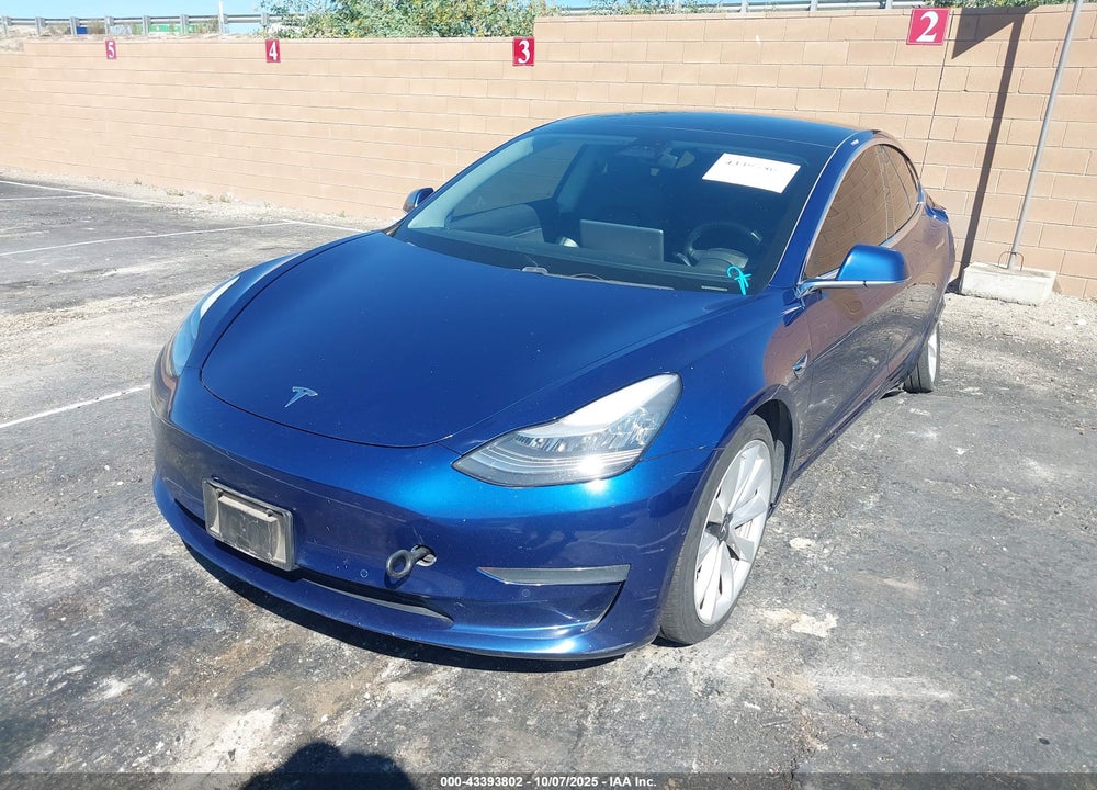 2019 TESLA MODEL 3 LONG RANGE/PERFORMANCE VIN: 5YJ3E1EB7KF365598