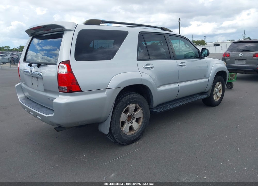 2007 TOYOTA 4RUNNER SR5 V6 VIN: JTEZU14R778091799