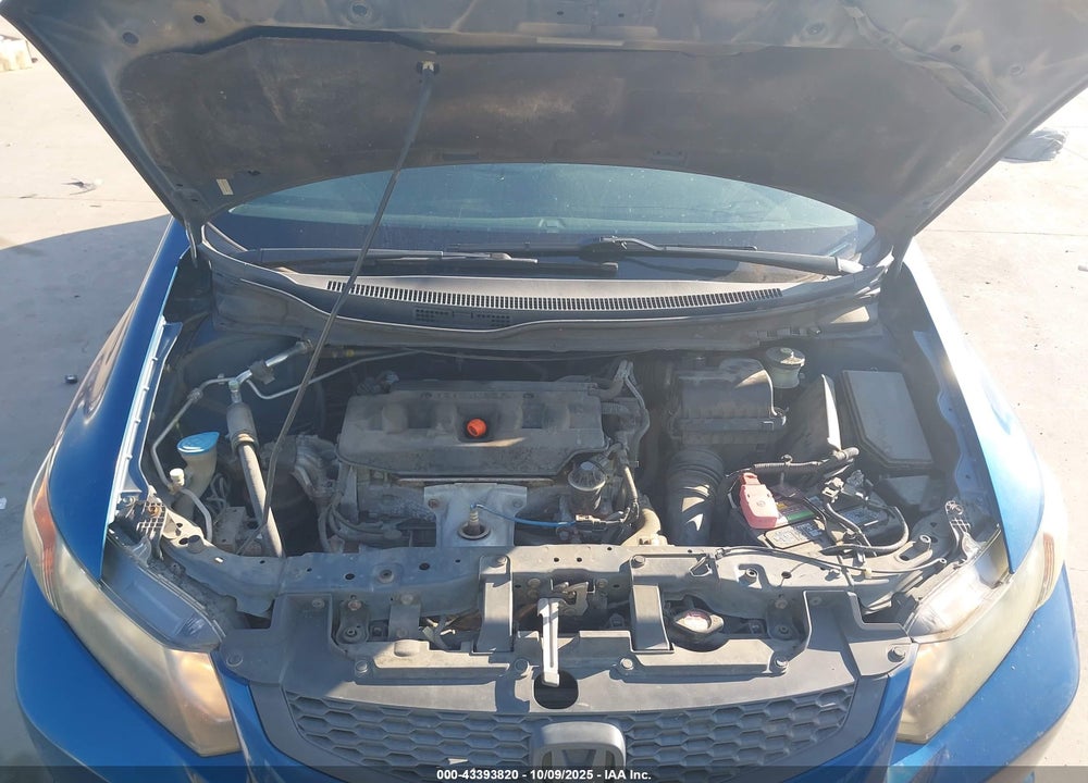 2012 HONDA CIVIC VIN: 2HGFG3B59CH522546