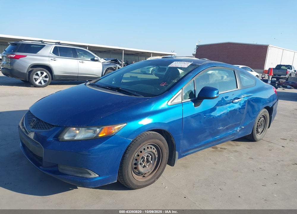 2012 HONDA CIVIC VIN: 2HGFG3B59CH522546