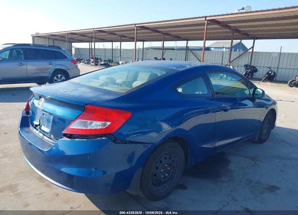 2012 HONDA CIVIC VIN: 2HGFG3B59CH522546