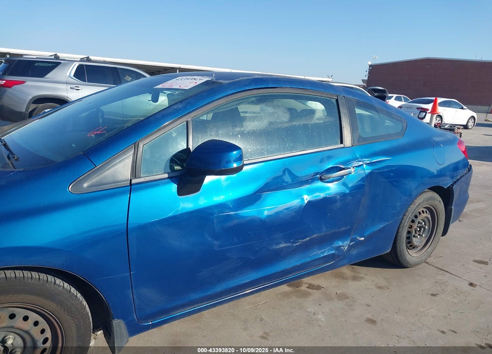 2012 HONDA CIVIC VIN: 2HGFG3B59CH522546
