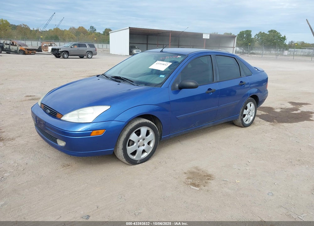 2002 FORD FOCUS ZTS VIN: 1FAFP38372W225785